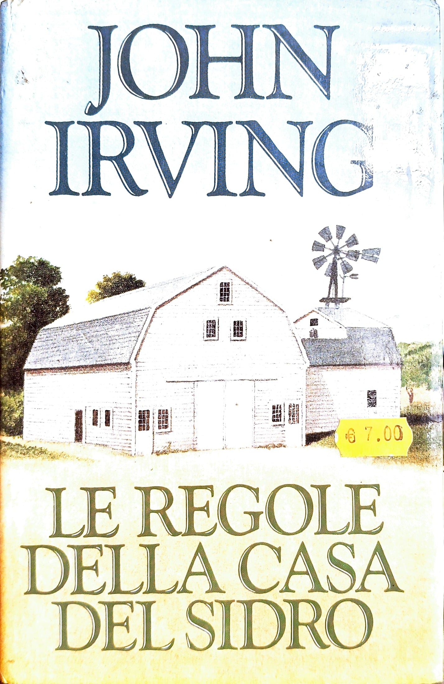 Copertina Le regole della casa del sidro - John Irving