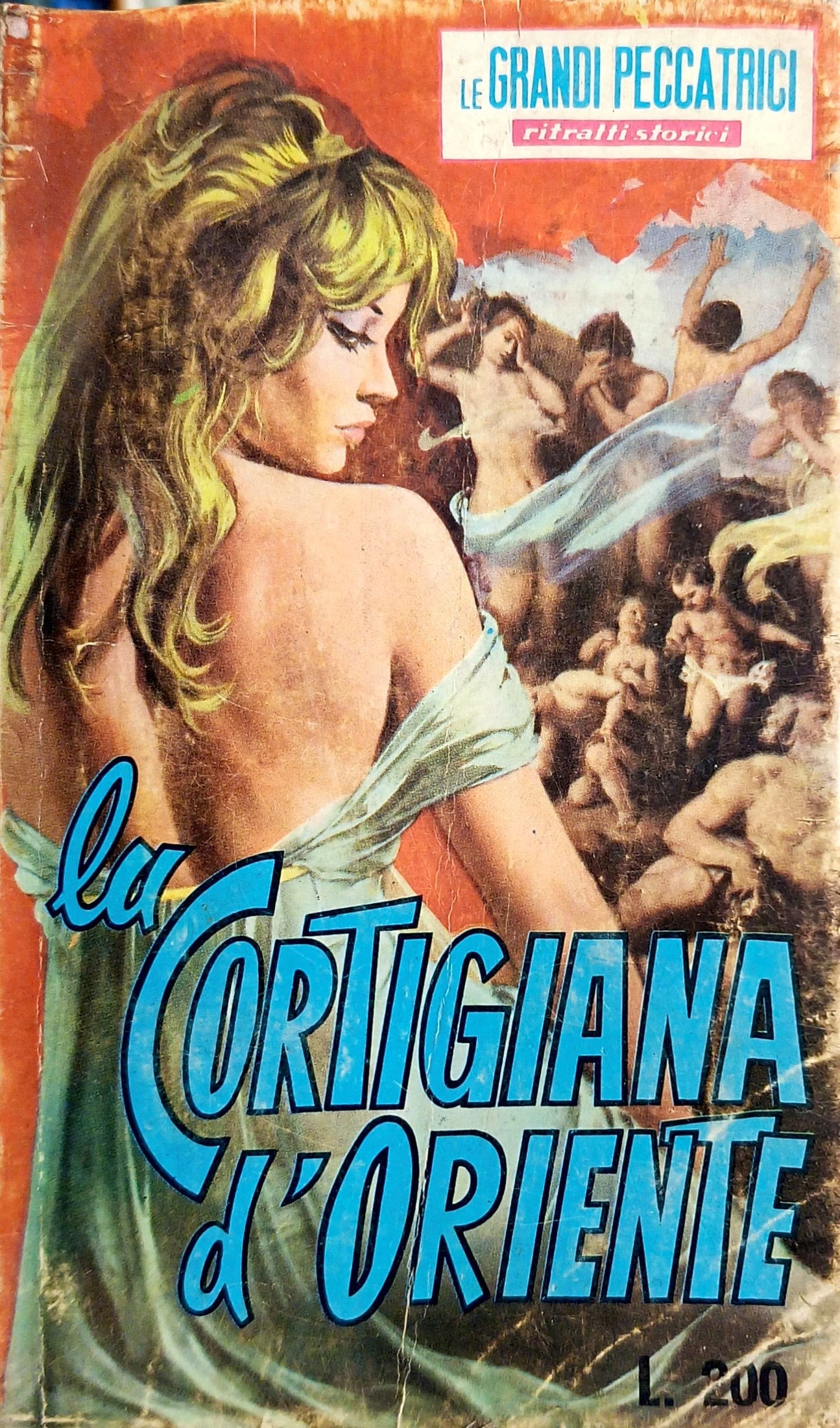 Copertina La Cortigiana d'Oriente - Le Grandi Peccatrici