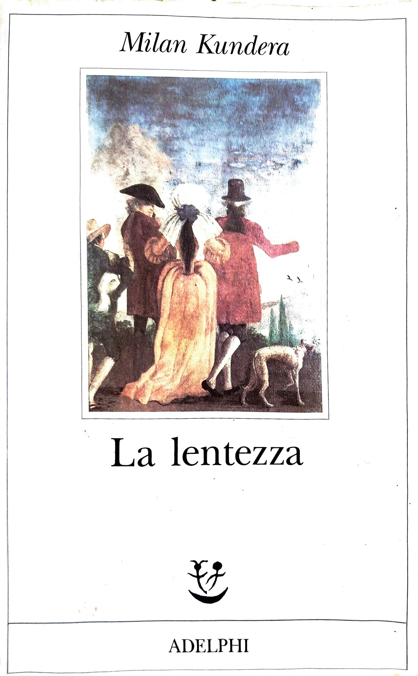 Copertina La Lentezza - Milan Kundera