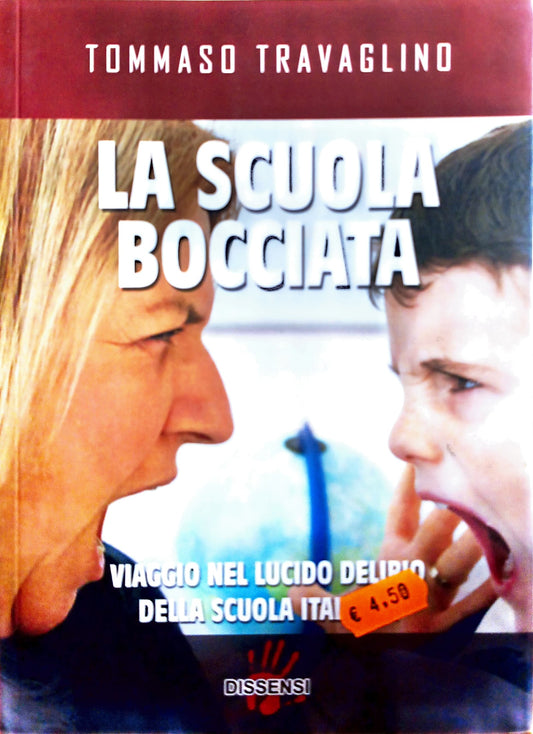 Copertina La Scuola Bocciata - Tommaso Travaglino
