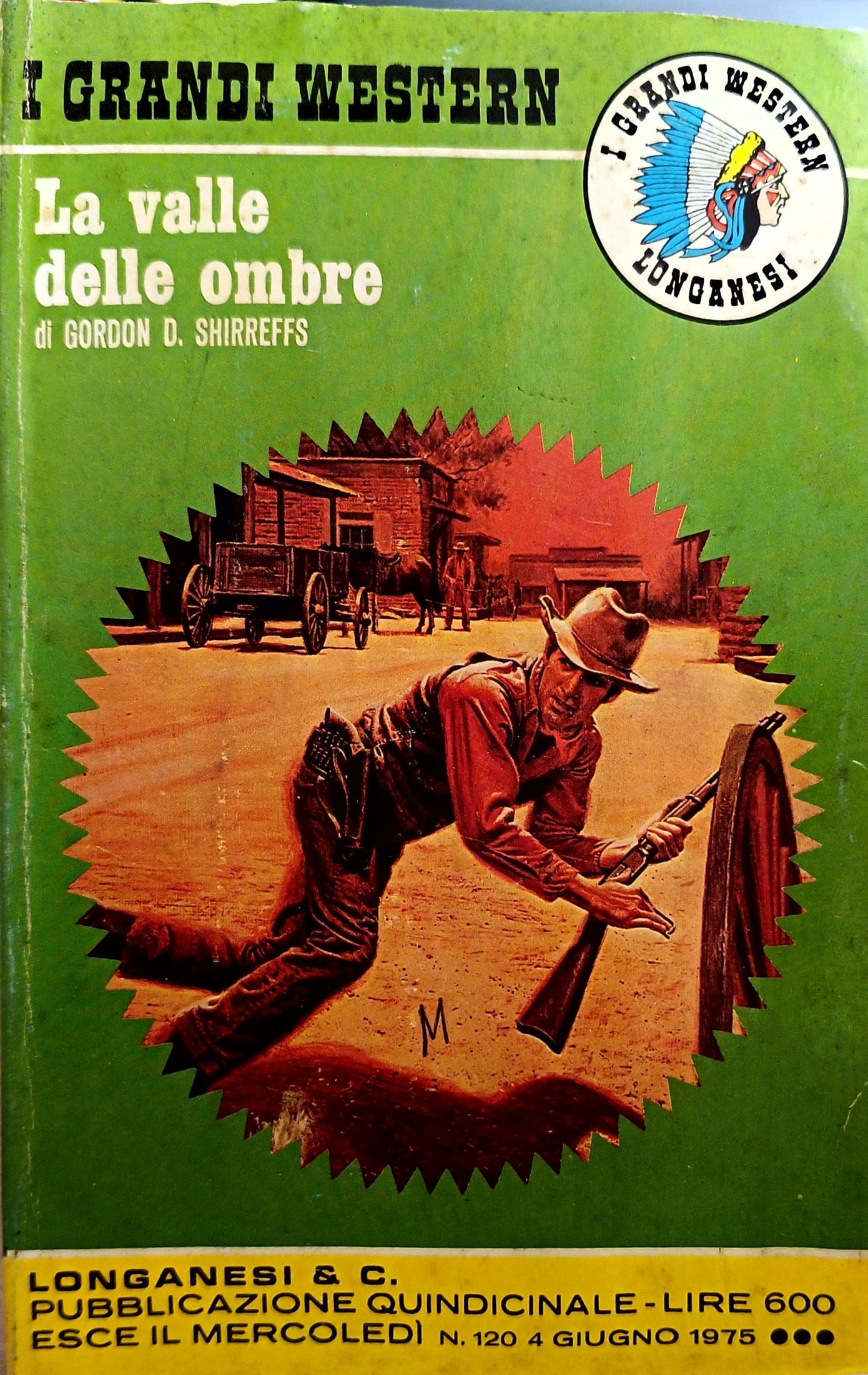 Copertina La Valle delle Ombre - Gordon D. Shirreffs