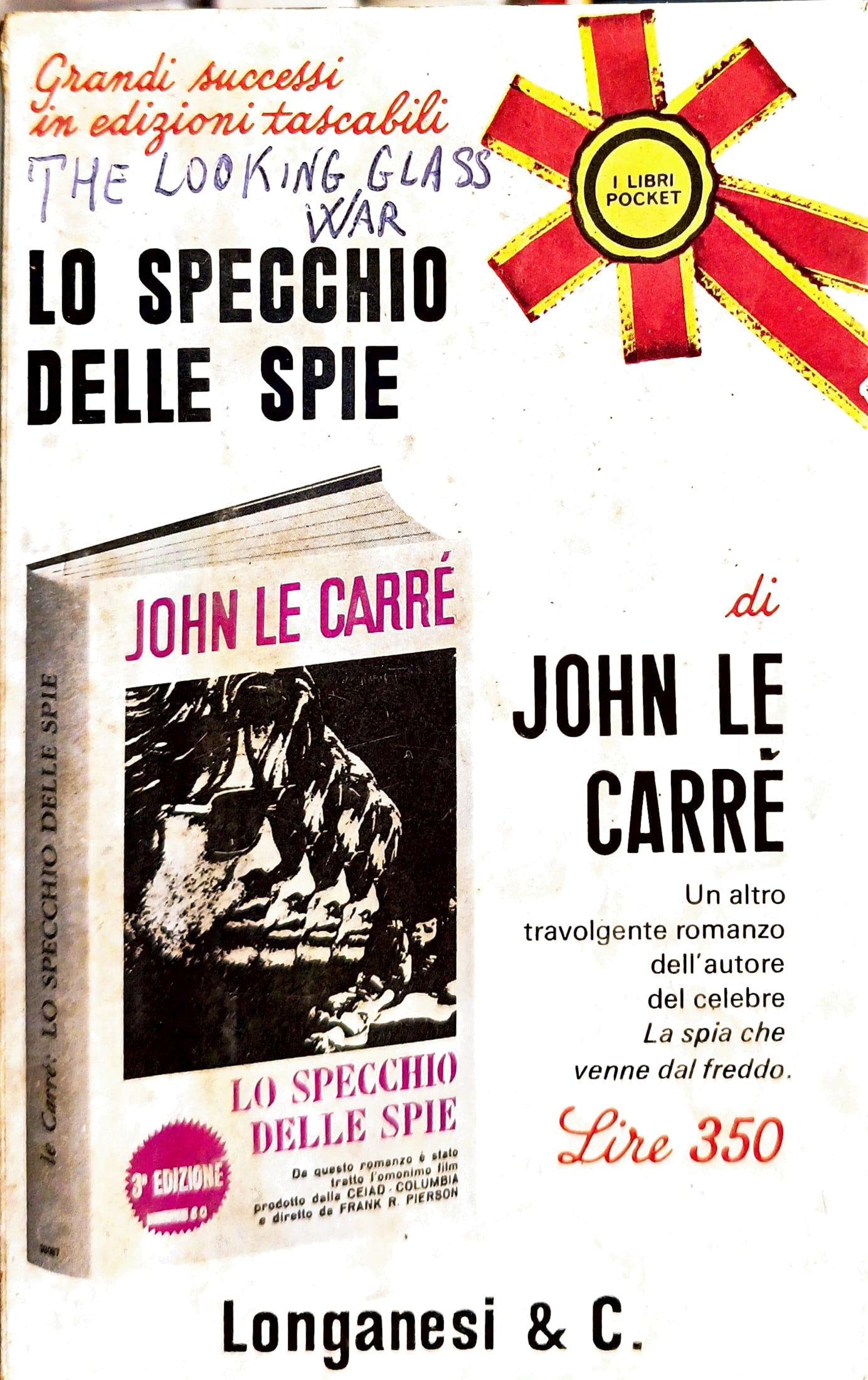 Copertina Lo specchio delle spie - John Le Carré