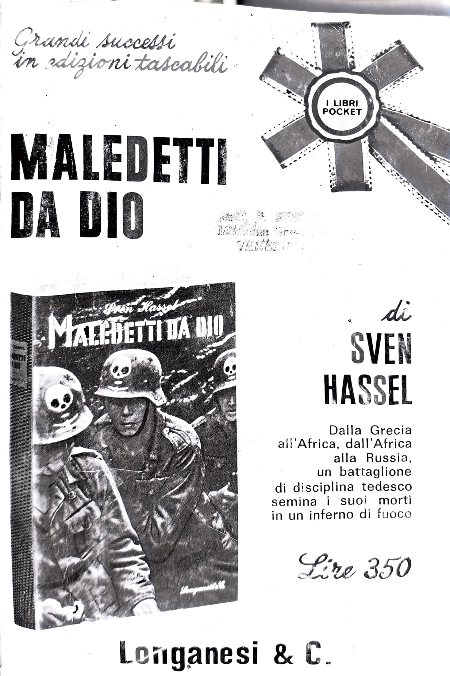 Copertina Maledetti da Dio - Sven Hassel