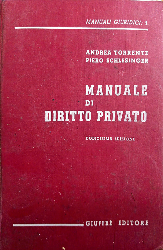 Manuale di diritto privato