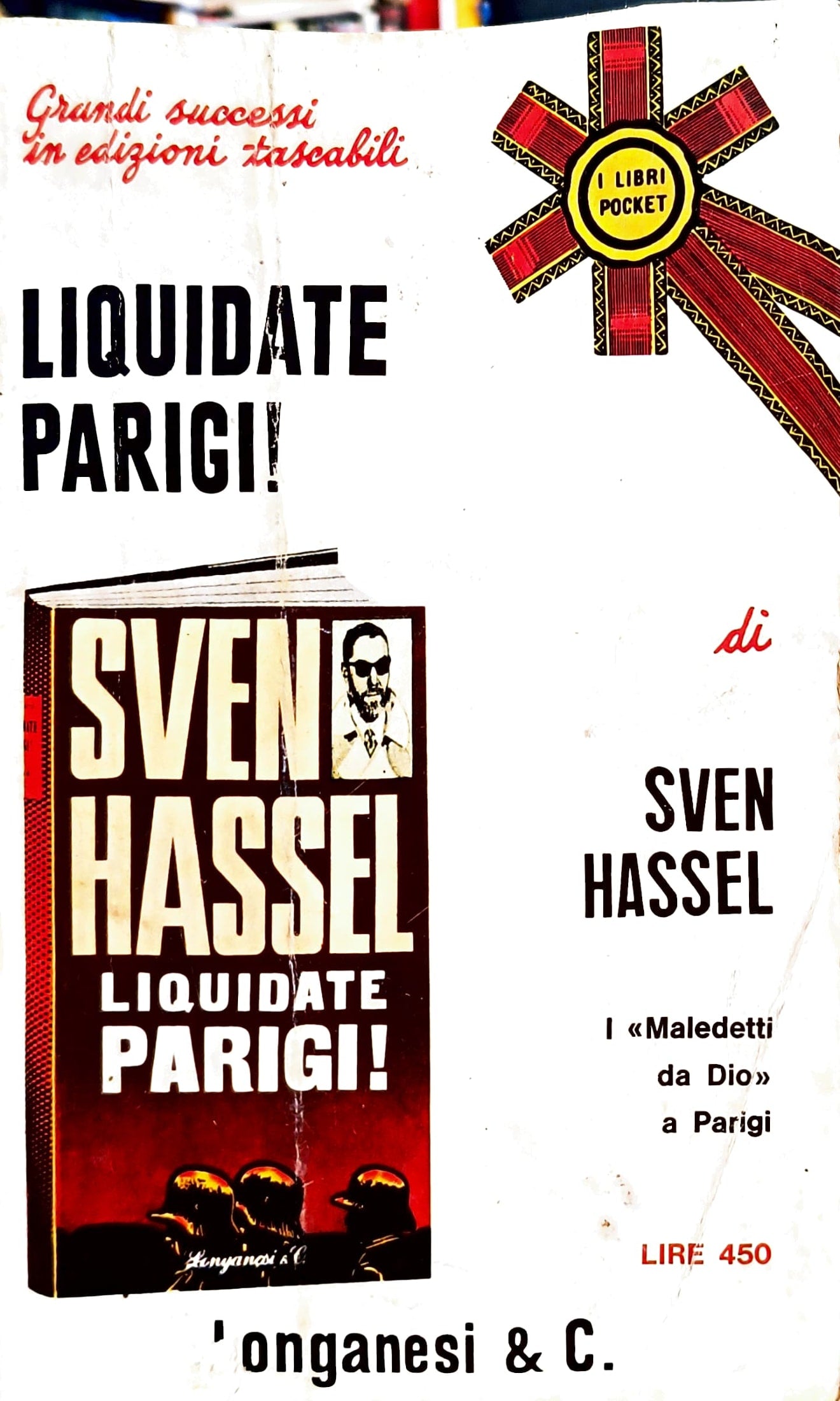 Copertina Liquidate Parigi! - Sven Hassel